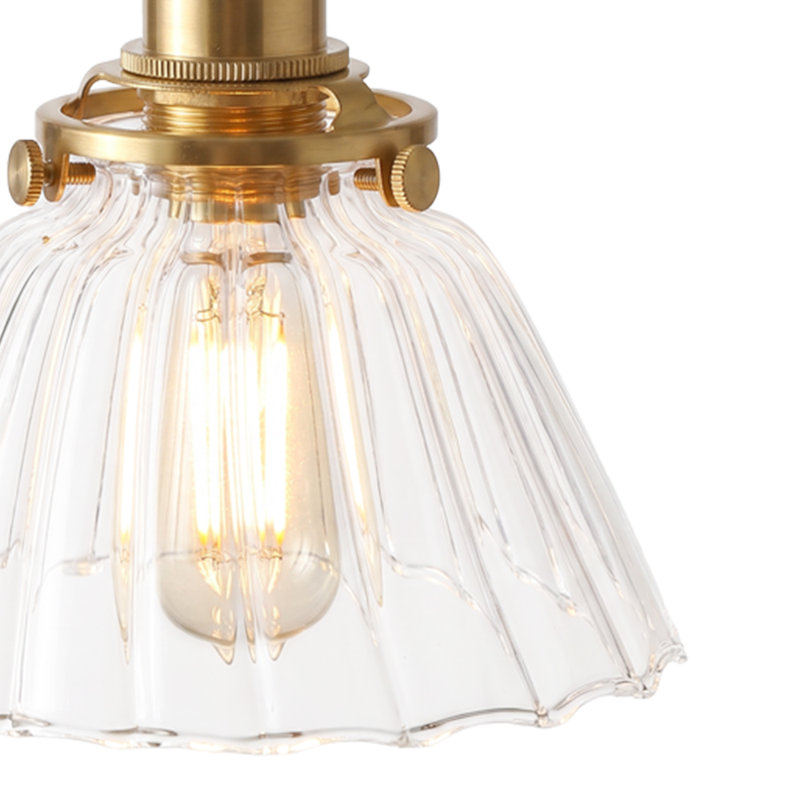 1 - Light Brass Pendant