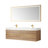71.7'' Double Bathroom Vanity with Composite Top with Mirror-2146355534-2146355535