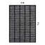 Tapis à poils longs bohémien à rayures - gris anthracite foncé - velours moyen, texturé, facile à nettoyer-62650252