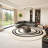 Curved corner light luxury negotiation sofa