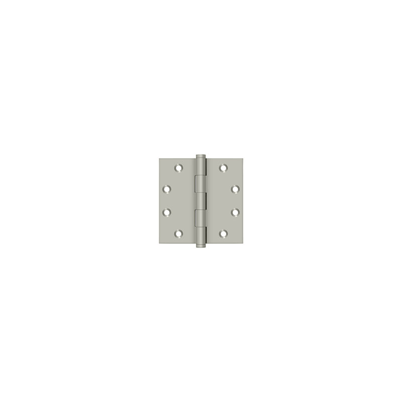 102'' x 102'' Butt Bearing Hinge, Brushed Nickel