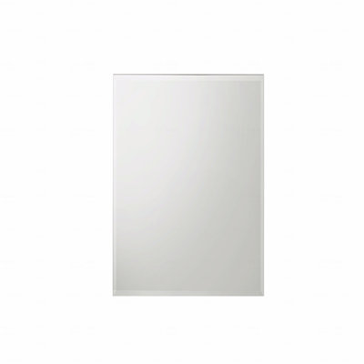 Miroir d'appoint contemporain avec cadre en bois