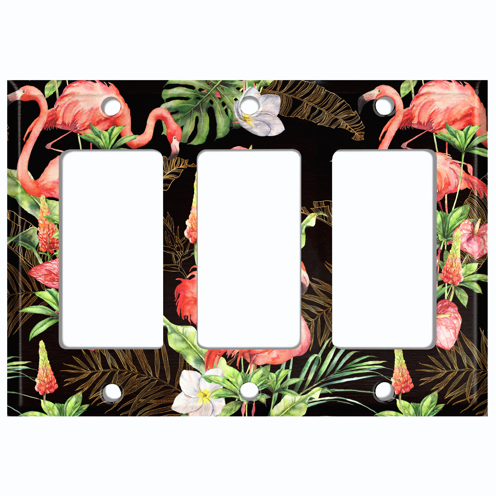 WorldAcc 3Gang Toggle Light Switch Wall Plate Wayfair