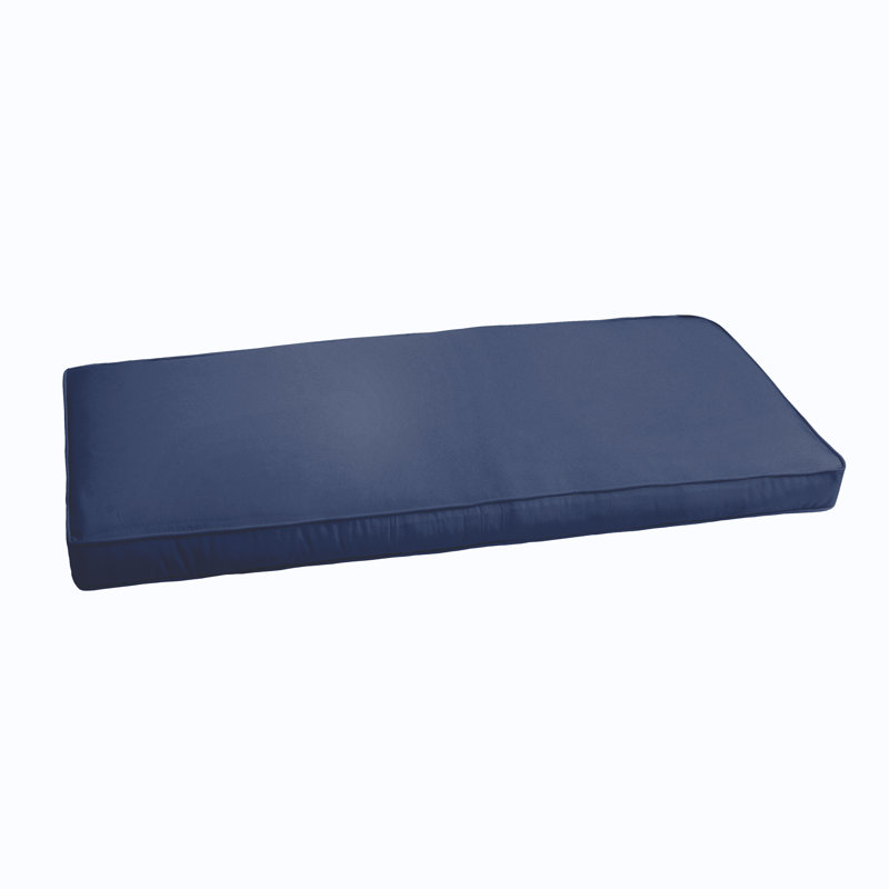 Outdoor 3'' Bench Seat Cushion, Marine Polyester, 60"