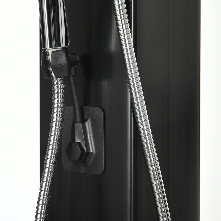 Costway 7.2 Ft 10 Gallon Solar Heated Shower W/adjustable Head & Foot Tap  Spigot Black - Wayfair Canada