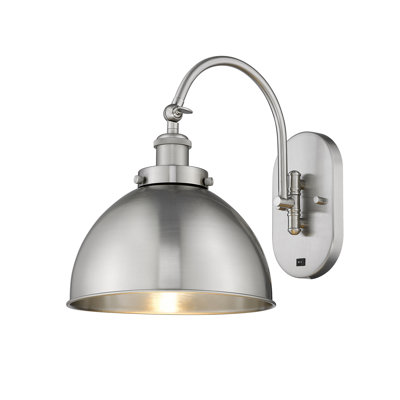 Shauna Steel;Cast Brass Swing Arm Sconce