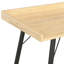 Abiba Metal Base Writing Desk-897113475