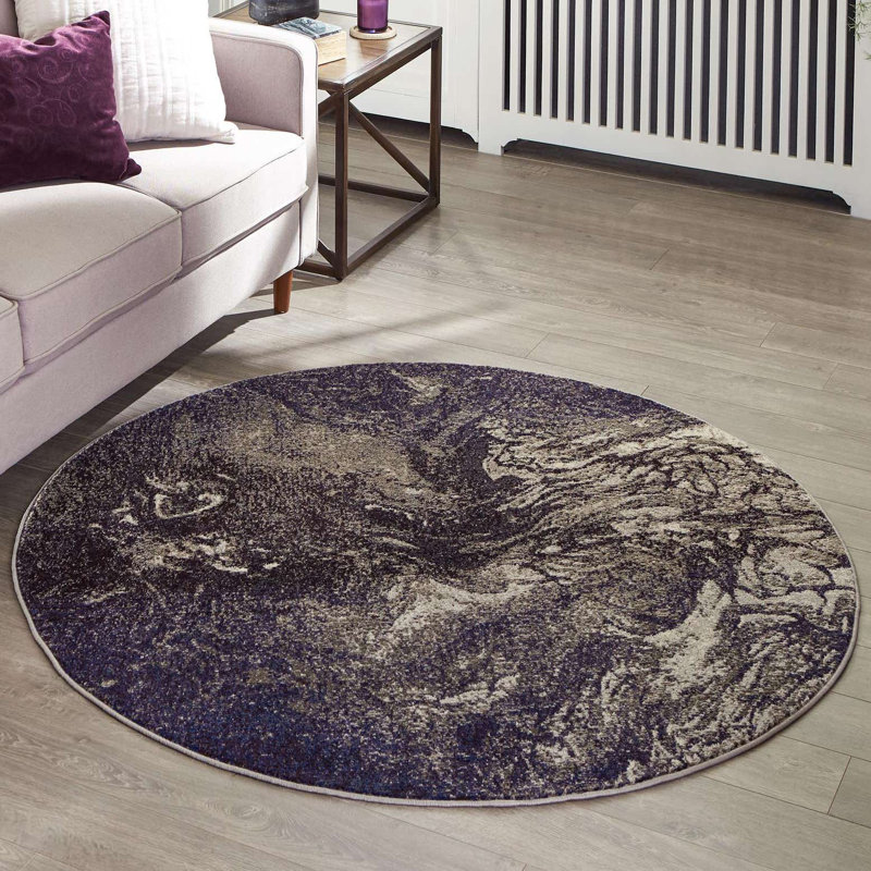 Tapis Wrought Studio ™ Ansela, Rond 7 pi 10 po