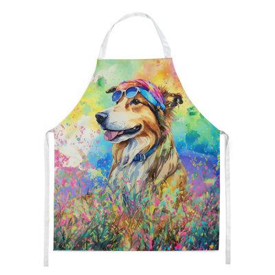 No Pattern Bib Apron