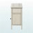Danielle Laminated Accent Table - Transitional End or Side Table, 23.2'' H X 17.72'' W X 11.64'' D