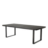 Melchior Oak Double Pedestal Dining Table