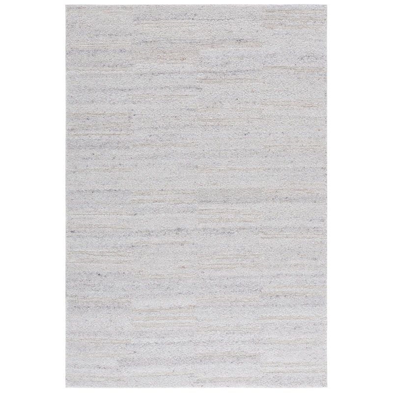 Pine Hand Tufted Performance No Pattern Rug, Round 6'