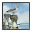 Mouette sur la jetée avec bouée, estampe numérique, conception de Susan Winget-114341215-114341217