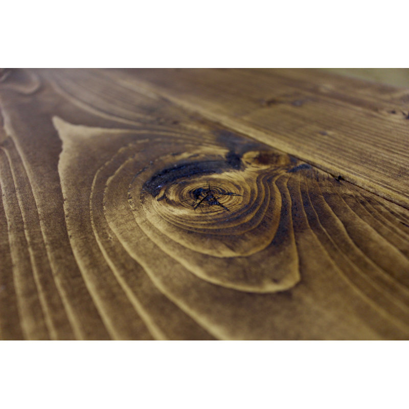 Diamond Hill Solid Wood Solid Coffee Table, 25cm H x 100cm W x 40cm D, Medium