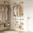 Shaylee 24'' Metal Industrial Pipe Clothing Rack