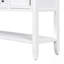 Bouldin Storage Vintage Console Table with Four Small Drawers and Bottom Shelf for Living Rooms, Ample Storage Vintage Console Table-1692560217