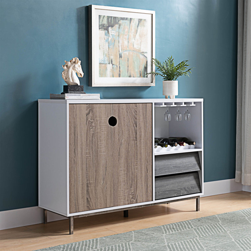 Henadzi 47.25 " L Bar Cabinet
