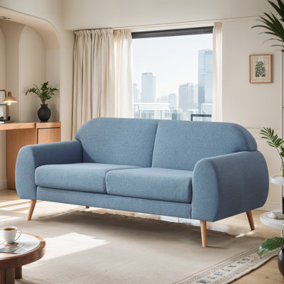 72.8" W Upholstered Loveseat
