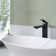 High Arc Single Handle Single Hole Bathroom Faucet With Drain Kit
