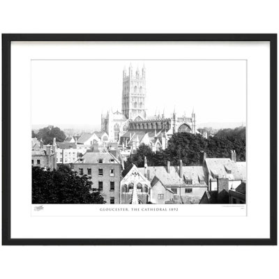 Gloucester, The Cathedral 1892 by Francis Frith - Single Picture Frame Print
