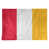 Rouge / argenté / jaune