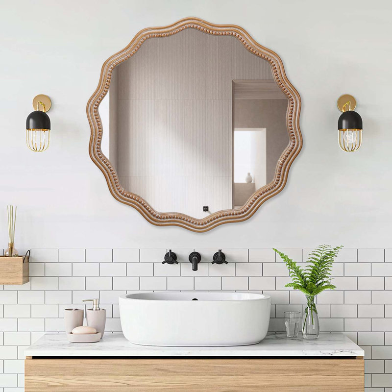 Miroir mural Wavy