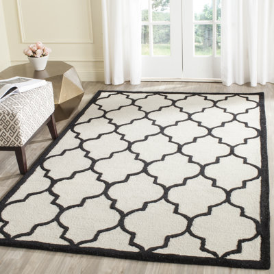 Cannen Hand Tufted Wool Geometric Rug