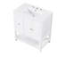 Meuble-lavabo simple 30 po avec plateau Cavas