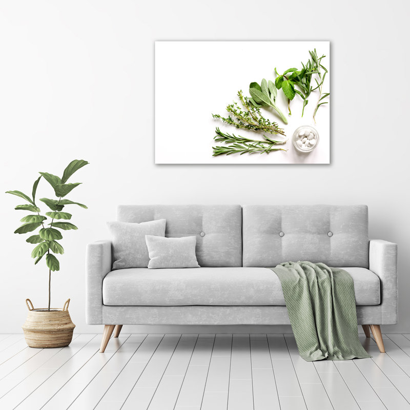 Herbs - Wrapped Canvas Print