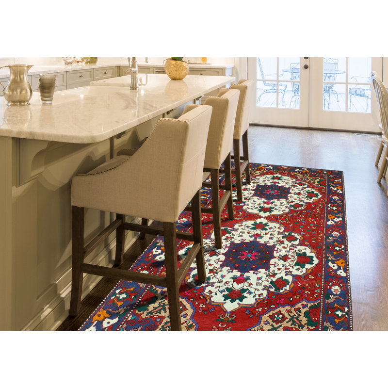 Khylar Distressed Kehinde Red Runner