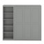 Lit escamotable mural avec tablettes Murphy-606667207