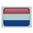 Ambesonne Dutch Cutting Board Large Size Holland Flag as Square Shape Dark Pink Cobalt Blue