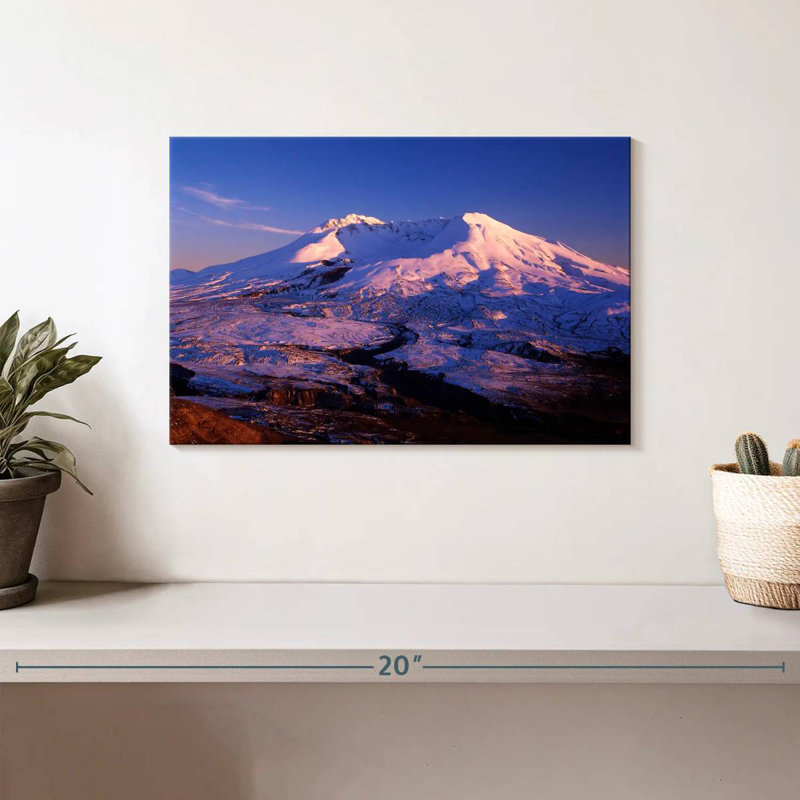 Alvord Mount St. Helens Alpenglow