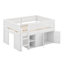 Lit mezzanine double avec armoire de rangement et tableau noir-2045969315