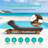 78.8'' Acacia Wood Outdoor Chaise Lounge Chair, Adjustable Recliner With Cushioned Headrest & Retractable Side Tray, Weather Resistant Easy Assembly, For Patio Poolside Garden Terrace Beach-697344880