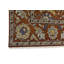 Tapis oriental à motif floral rouille et orange de style rétro Melobi 8 pi 11 po x 11 pi 9 po Meliton 