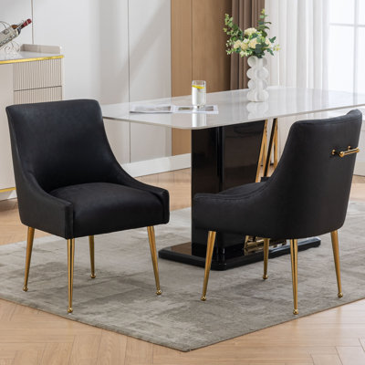 Chaise de salle à manger rembourrée Tymara