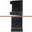 75'' H Entryway Hall Tree With Bench And Storage, 5-In-1 Modern Hall Tree With Coat Rack, 6 Drawers, 3 Cabinets And 3-Tier Top Storage For Hallway, Entryway, Living Room, Mudroom-1082610537