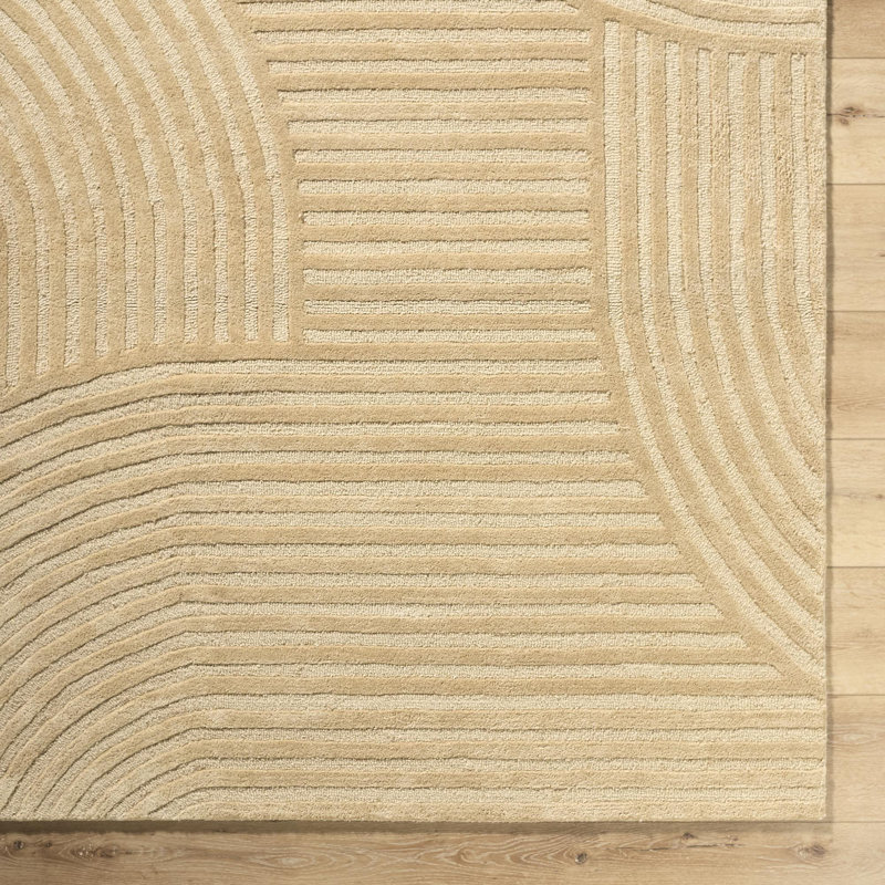 Tapis d'intérieur fait à la main Solano, Rectangulaire 2 pi x 3 pi