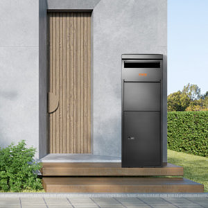 VEVOR Galvanized Steel Locking Package Drop & Reviews | Wayfair