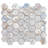 Recycled Honeycomb 1.88" x 1.88" Glass Hexagon Mosaic Wall Tile-90908489