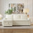 81-Inch Corduroy Sofa Bed, 2-In-1 Foldable Sofa Bed With Storage Space.-2086348504