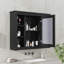 Armoire de rangement murale avec 6 tablettes ouvertes-108822946