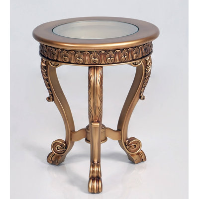Carlotta Solid Wood End Table