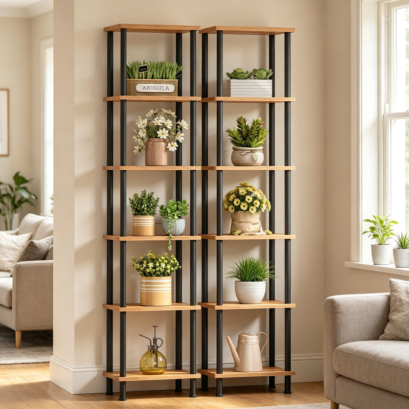 166.5 cm H x 38 cm W Standard Bookcase