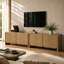 Armoire de buffet 69,7 "avec 4 portes, buffet moderne