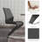 Robyn Modern Kitchen Dining Set, 63" to 78" Extendable Dining Table With 36.6"H Dining Chair(Table 6Chairs)-295683909