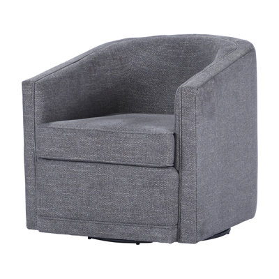 30.5" Upholstered Swivel Chair - Rose Quartz Castle Rock