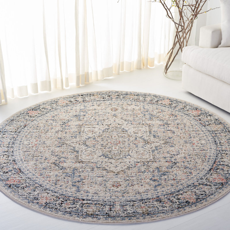 Lauren Ralph Lauren Performance Oriental Rug, Round 6'7"
