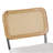 Tiltable Rattan Desk Chair Adjustable 360° Swivel Office Chair-1519365257